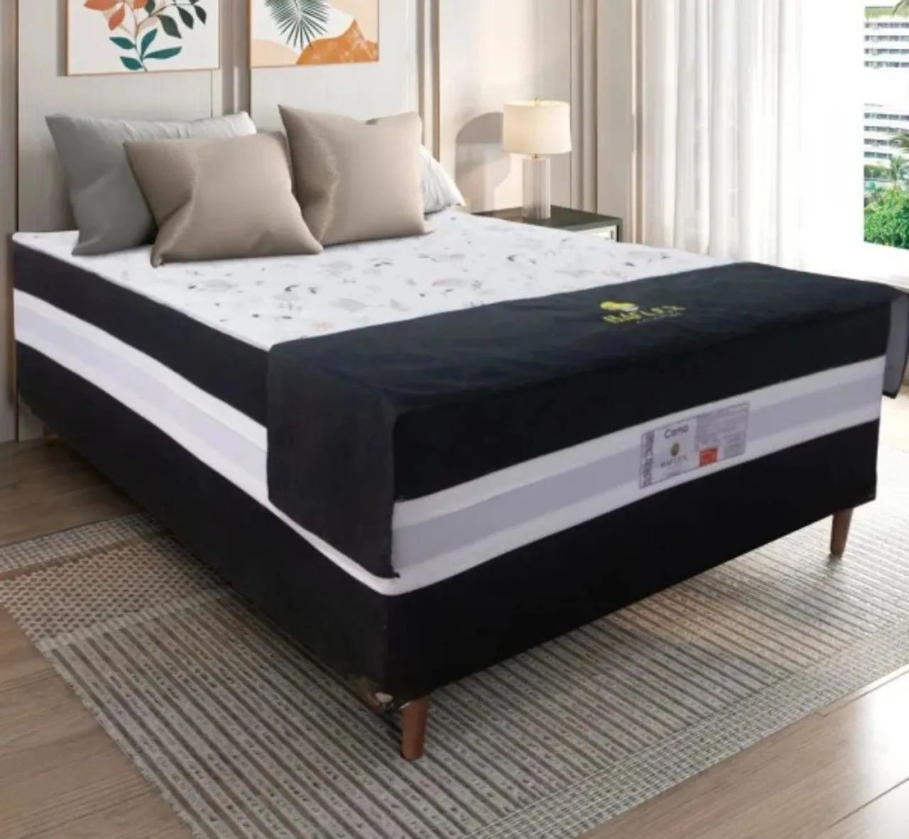 Cama Box Casal CONJUGADA 