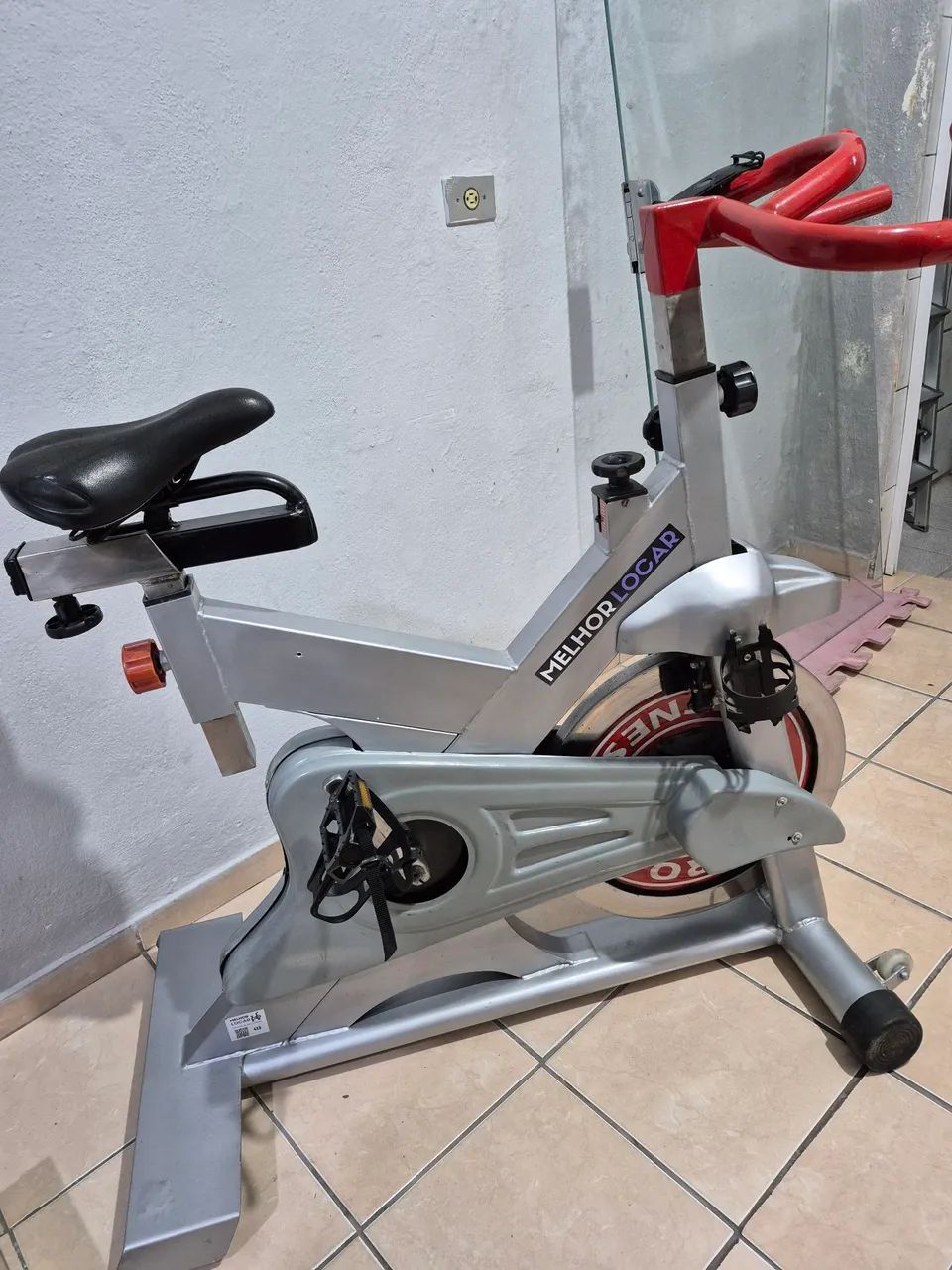 Bicicleta Ergometrica Spinning Astra Fitness c/ Roda de Inércia de 20kg20kg  - Foto 4