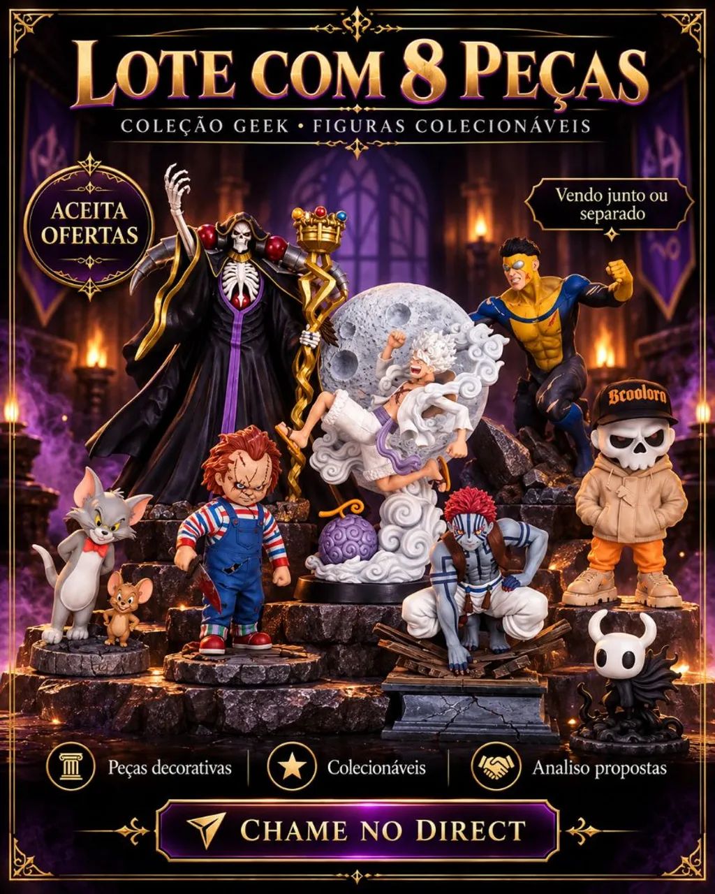 Figuras colecionáveis  - Foto 4