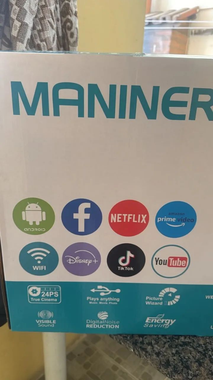 Smart TV MANINER M32 Pro 32? HD Android Wi-Fi e Bluetooth - Foto 3