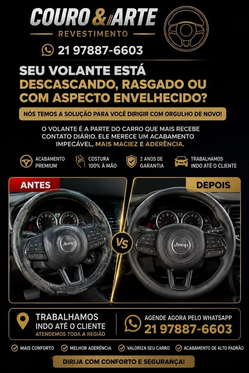 Revestimento em volante 