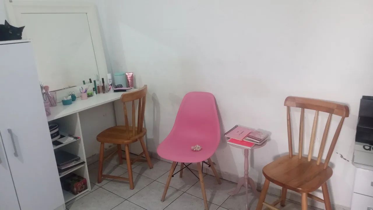 escrivaninha/penteadeira branca - Foto 2