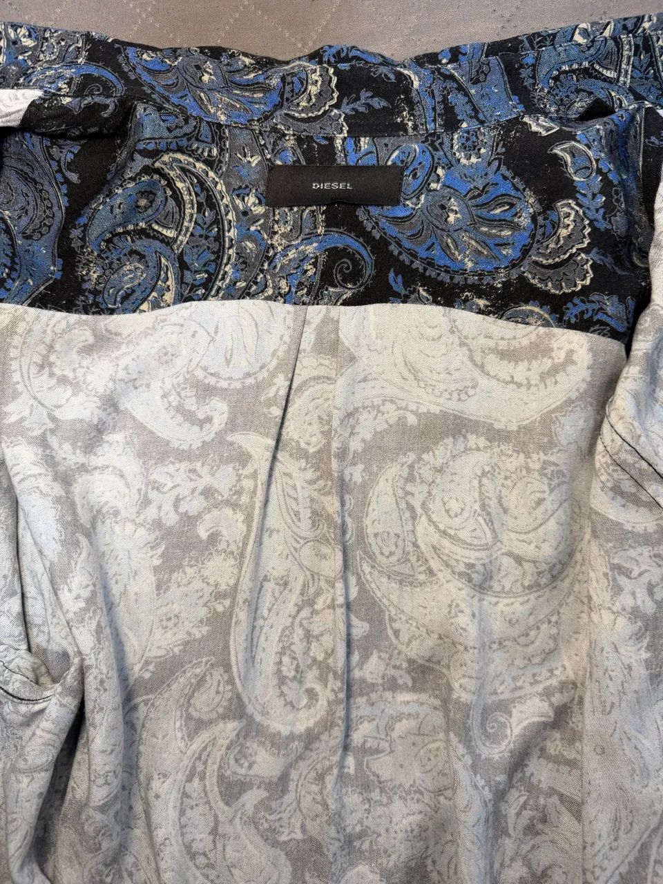? CAMISA DIESEL MASCULINA PAISLEY - Foto 4