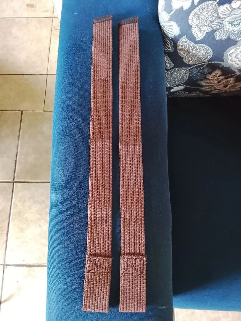 Tala Strap 100% Algodão - Marrom  - Foto 2