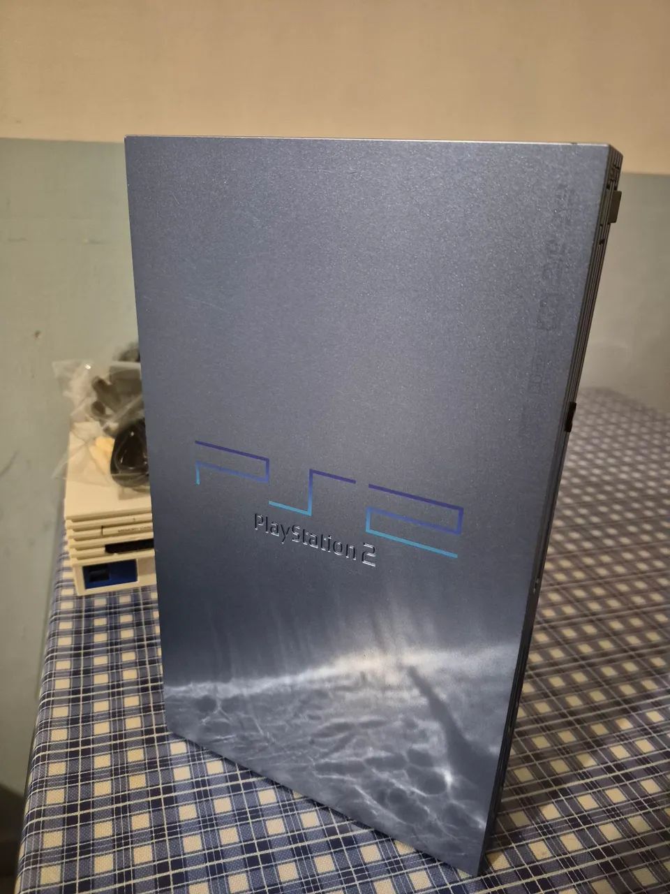 Ps2 Fat Aqua Blue - sem caixa .