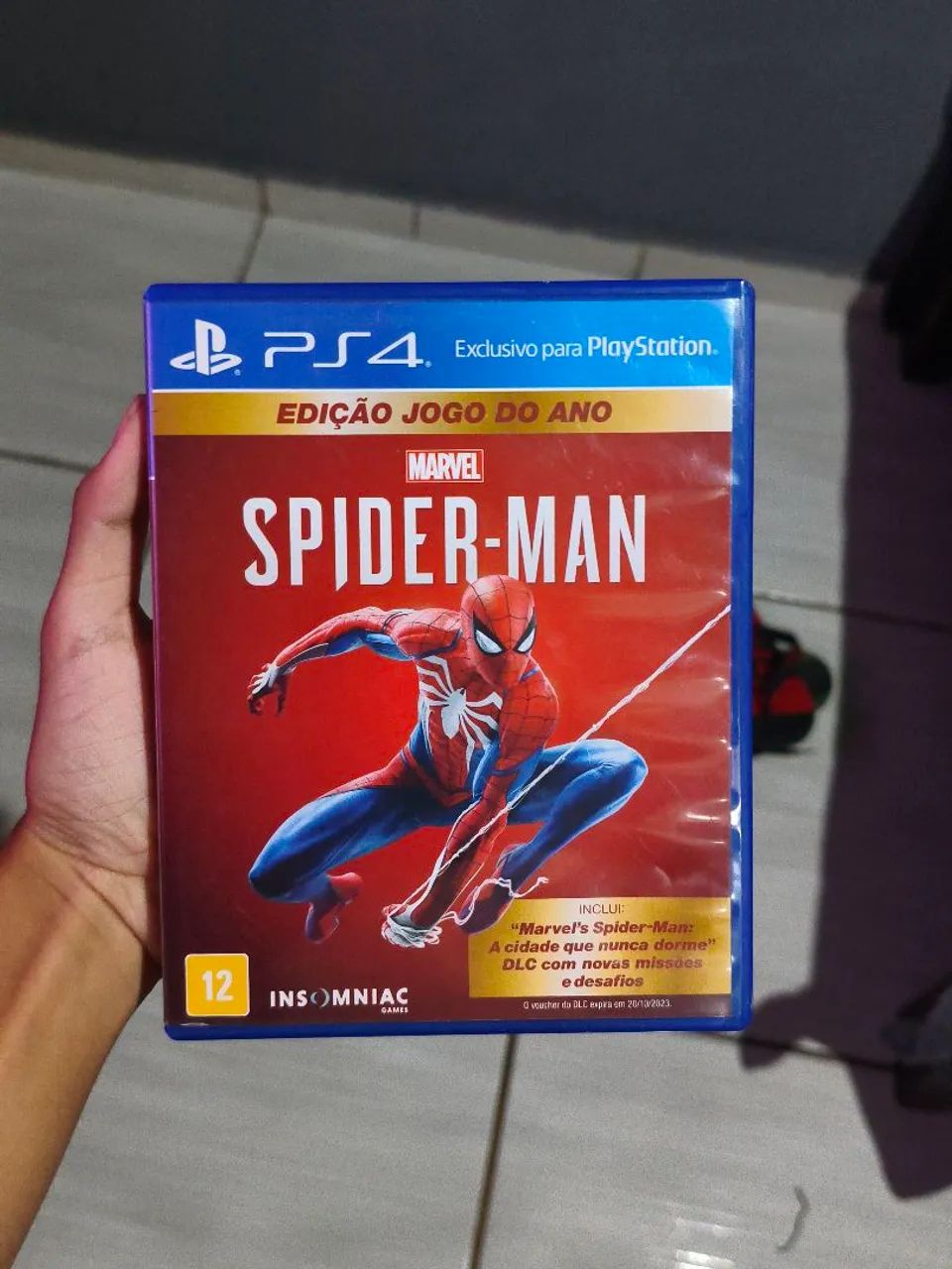 Jogo Spider Man PS4 Completo usado