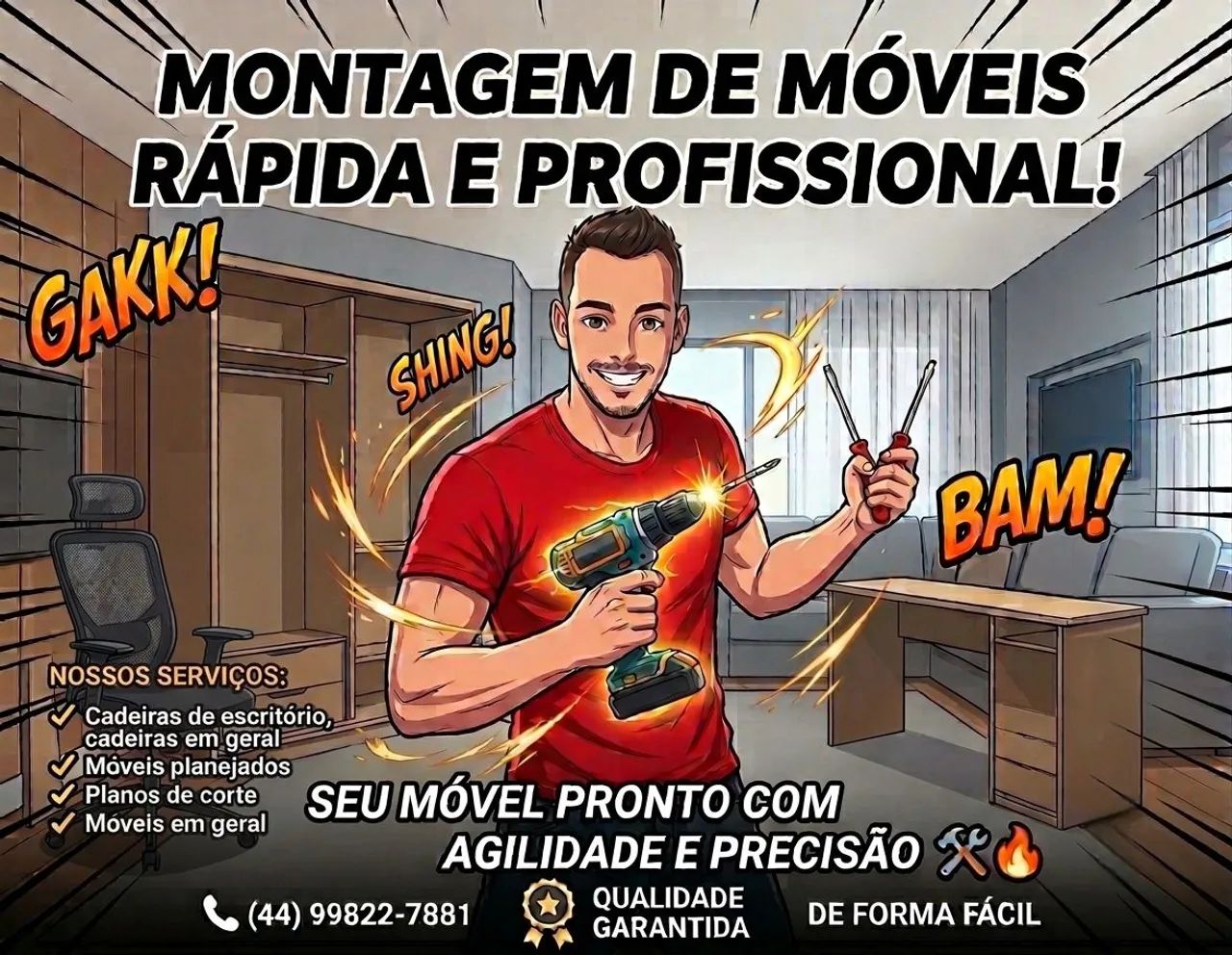 Montagem de móveis 