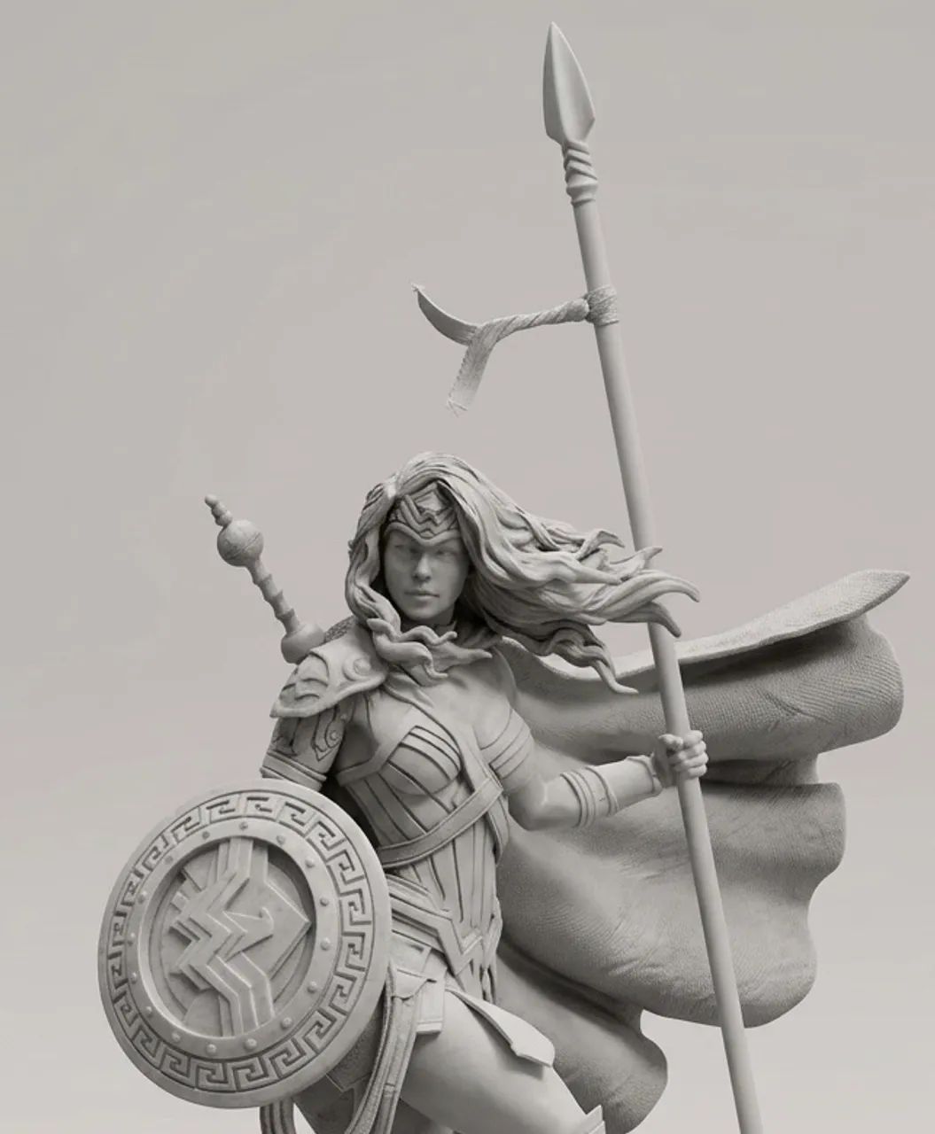 Estátua Mulher Maravilha Iron Studios - Foto 3