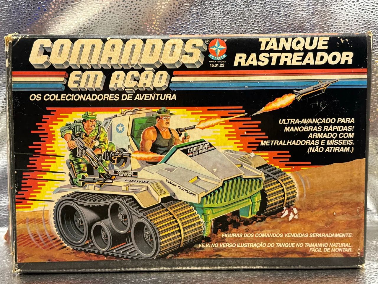 Comandos em Ação Estrela Tanque Rastreador - 1989 - Foto 5