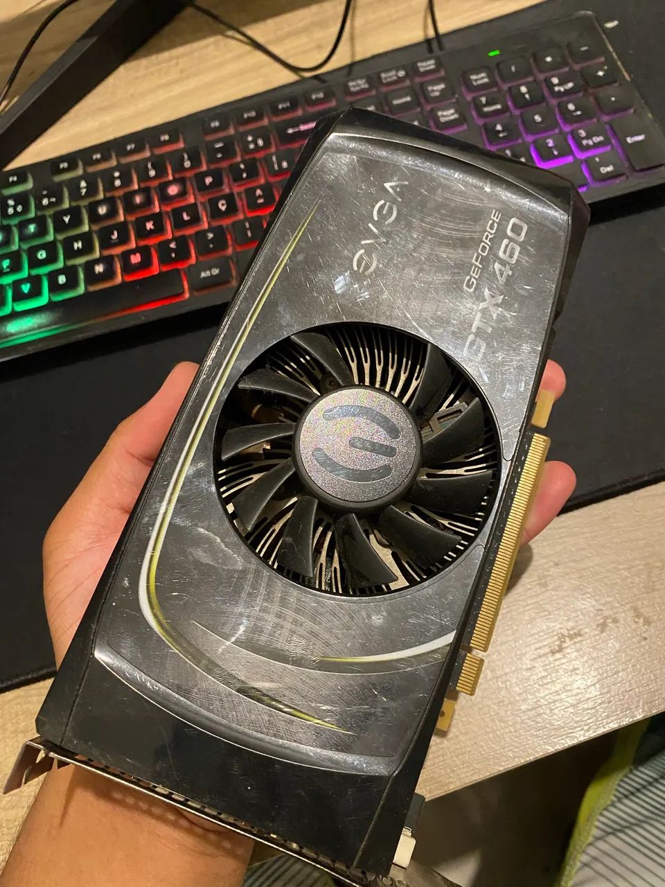 Placa de Vídeo EVGA NVIDIA GeForce GTX 460 1GB GDDR5 - 256 bits - Foto 3