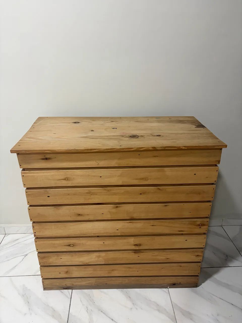 balcão de atendimento em madeira 