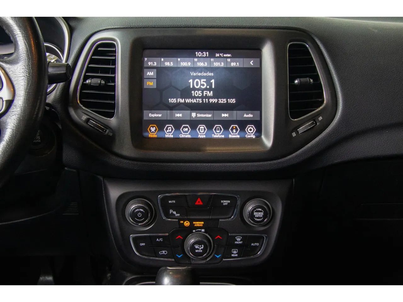 Jeep Compass LONGITUDE 2.0 4x2 Flex 16V Aut., foto 12 de 16