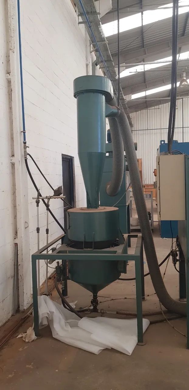 Jato de Areia e Granalha de Aço por Pressão - Foto 2