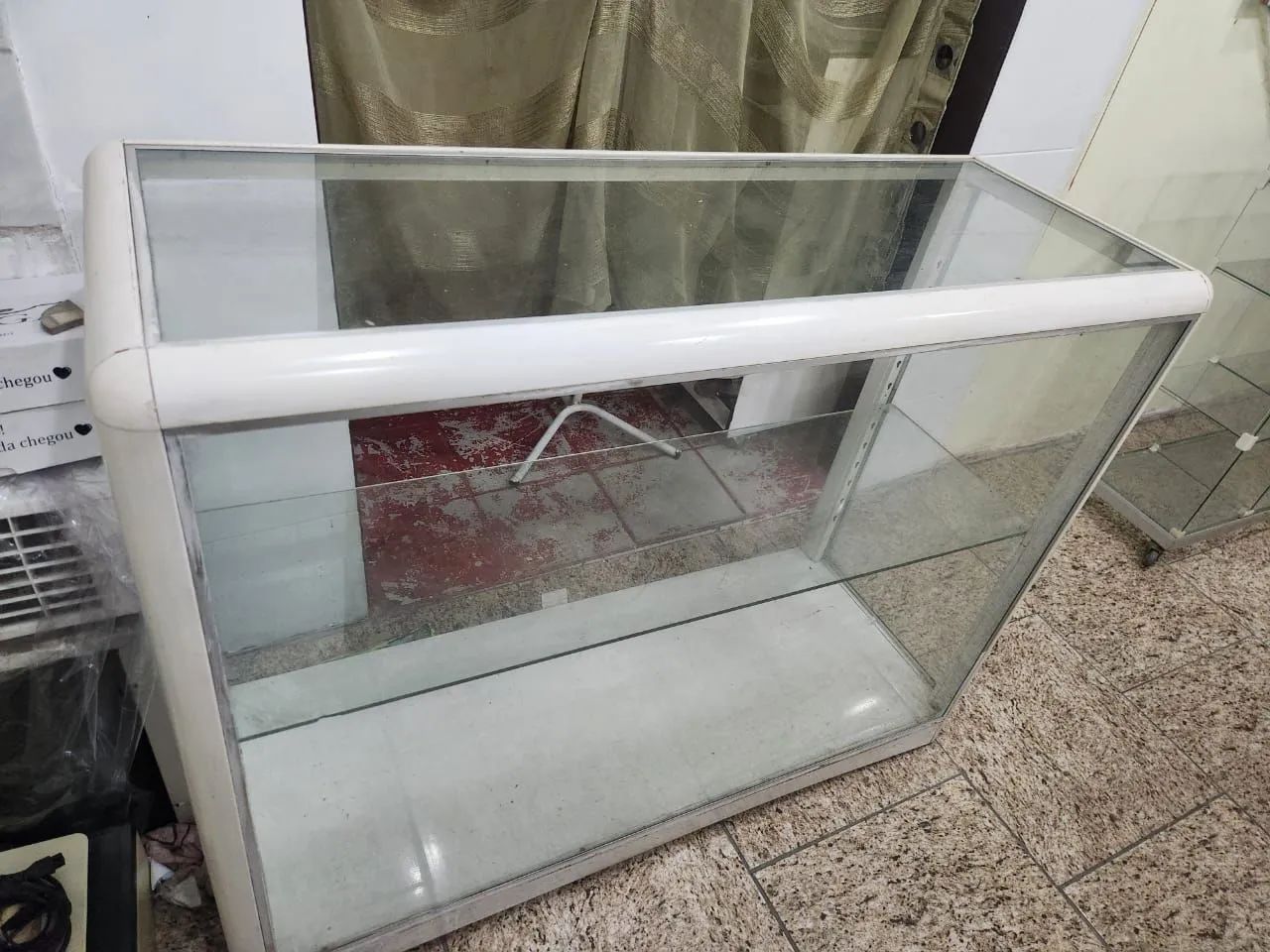 Vitrine de vidro 