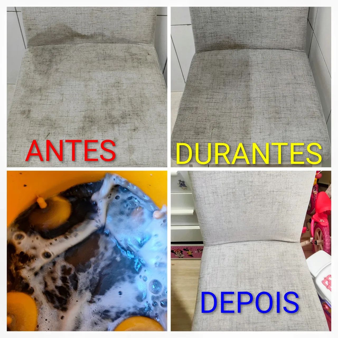 Limpeza e higienização de estofados  - Foto 4