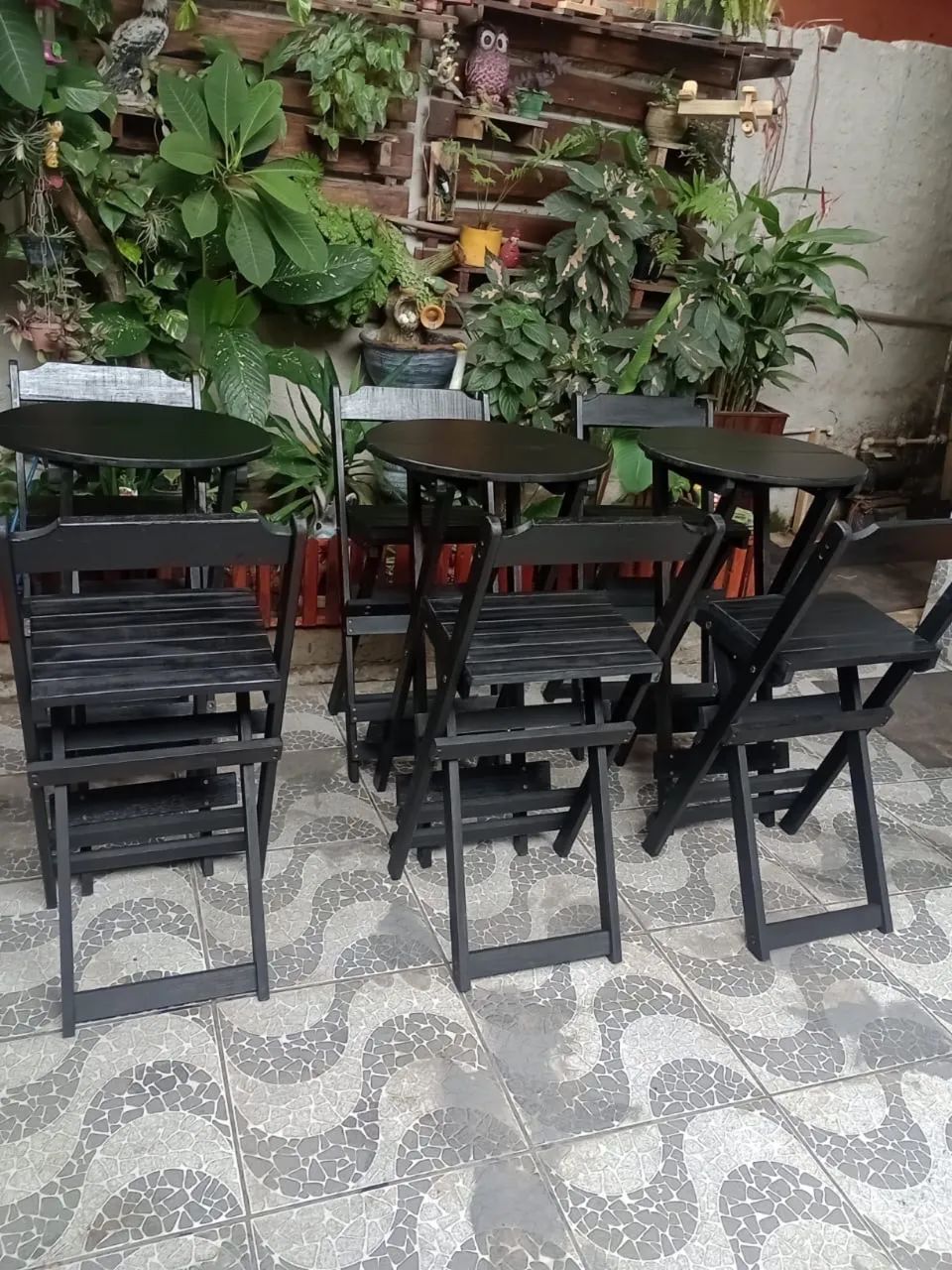 Jogo de mesa bistrô alta  - Foto 5