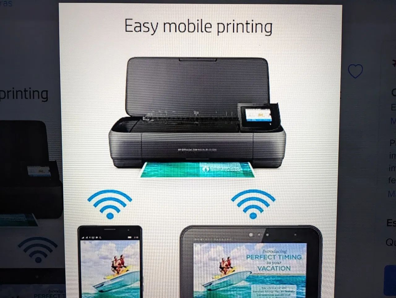 Vendo impressora HP office jet 250 mobile ALL_in_one - Foto 3