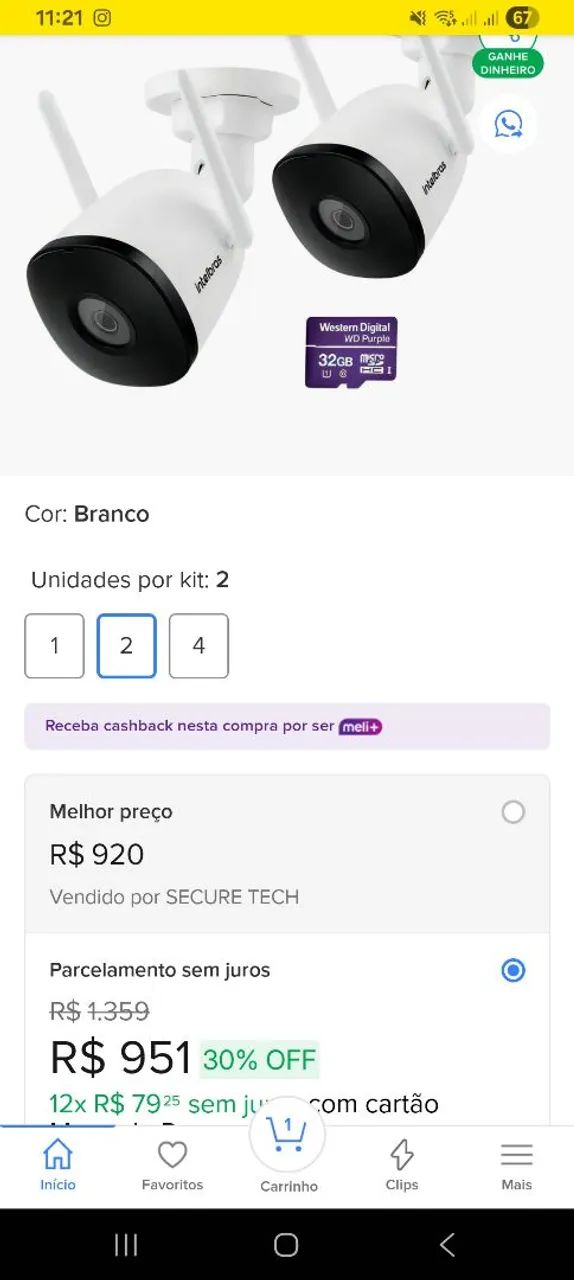 Cheap Camera In Rio Câmera Inteligente Wifi - Câmeras e Filmadoras - Olaria, Rio de Janeiro ...