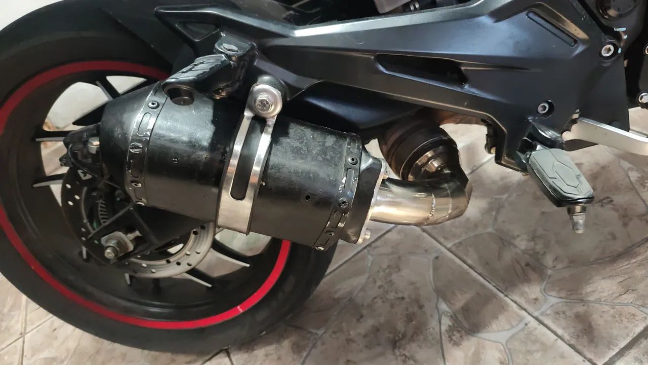 Escapamento para moto dominar 400 - Foto 4