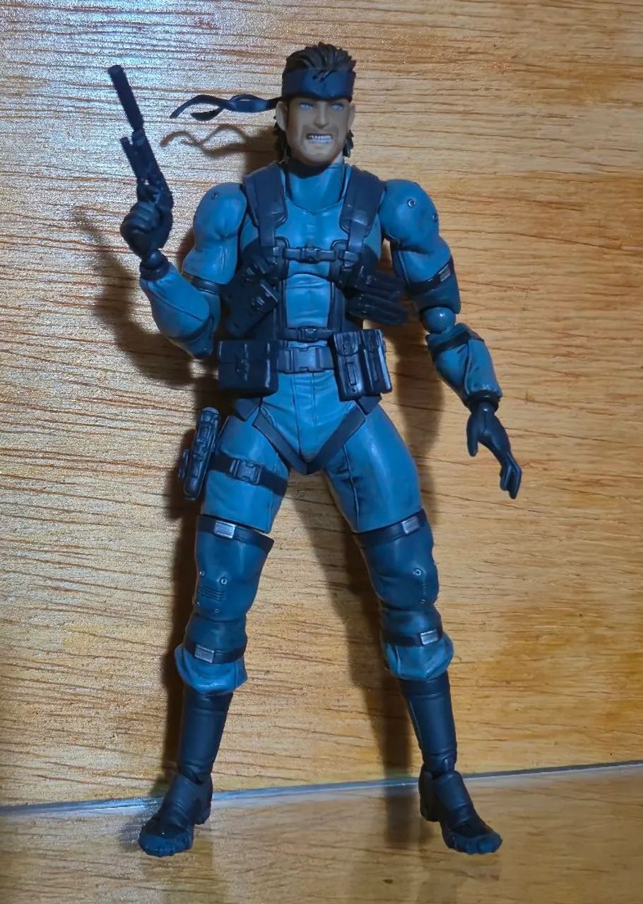 Snake Metal Gear Solid 2 figma original - Foto 2