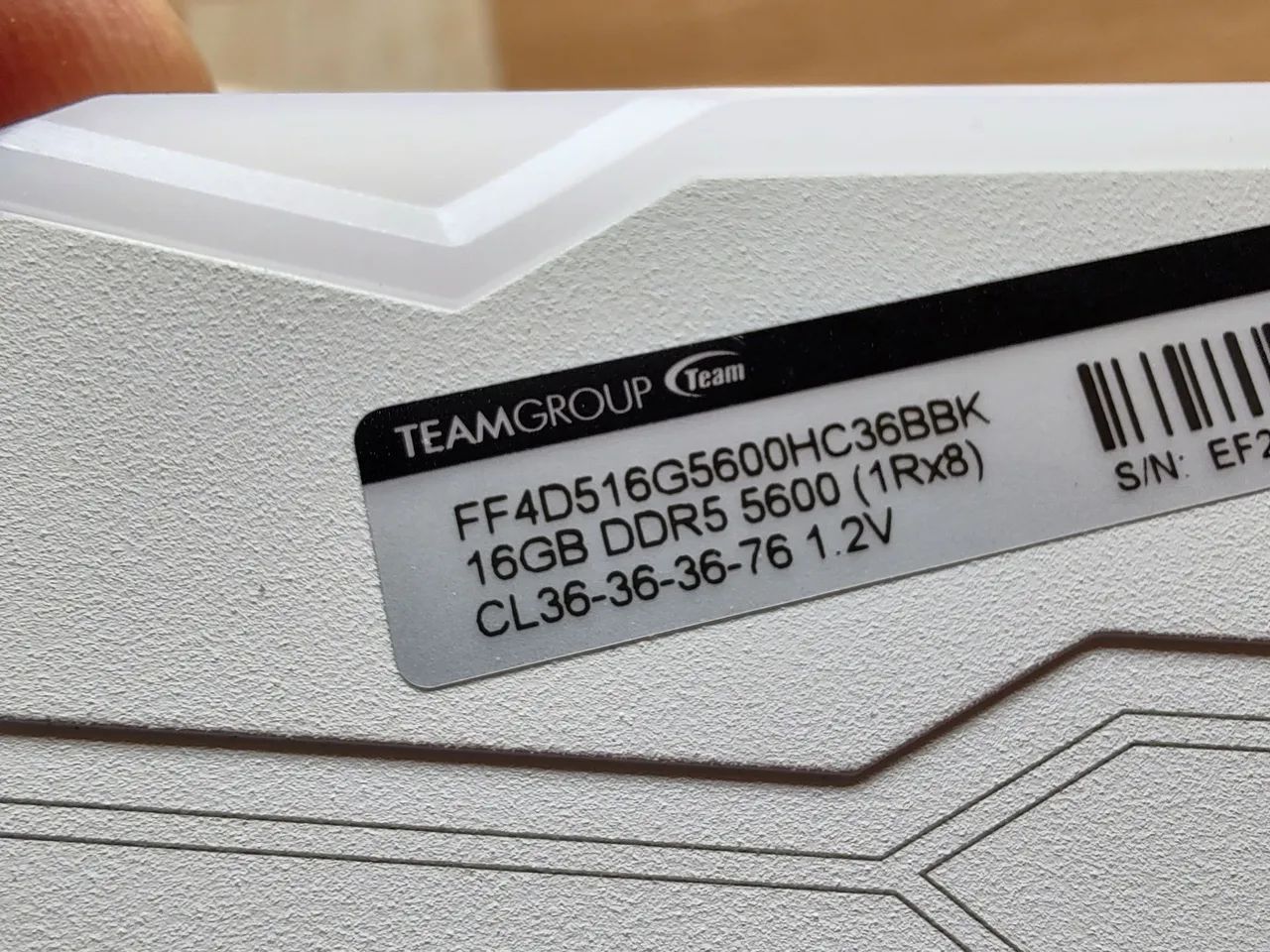 Memória RAM TeamGroup T-Forcer DDR5 5600mhz CL36 - Foto 3