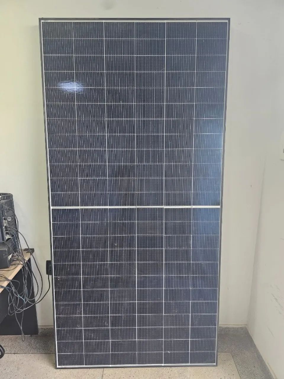 PLACA SOLAR NOVA DE MONSTRUÁRIO - Solar 590W - TOPTEC BIFACIAL - Foto 2