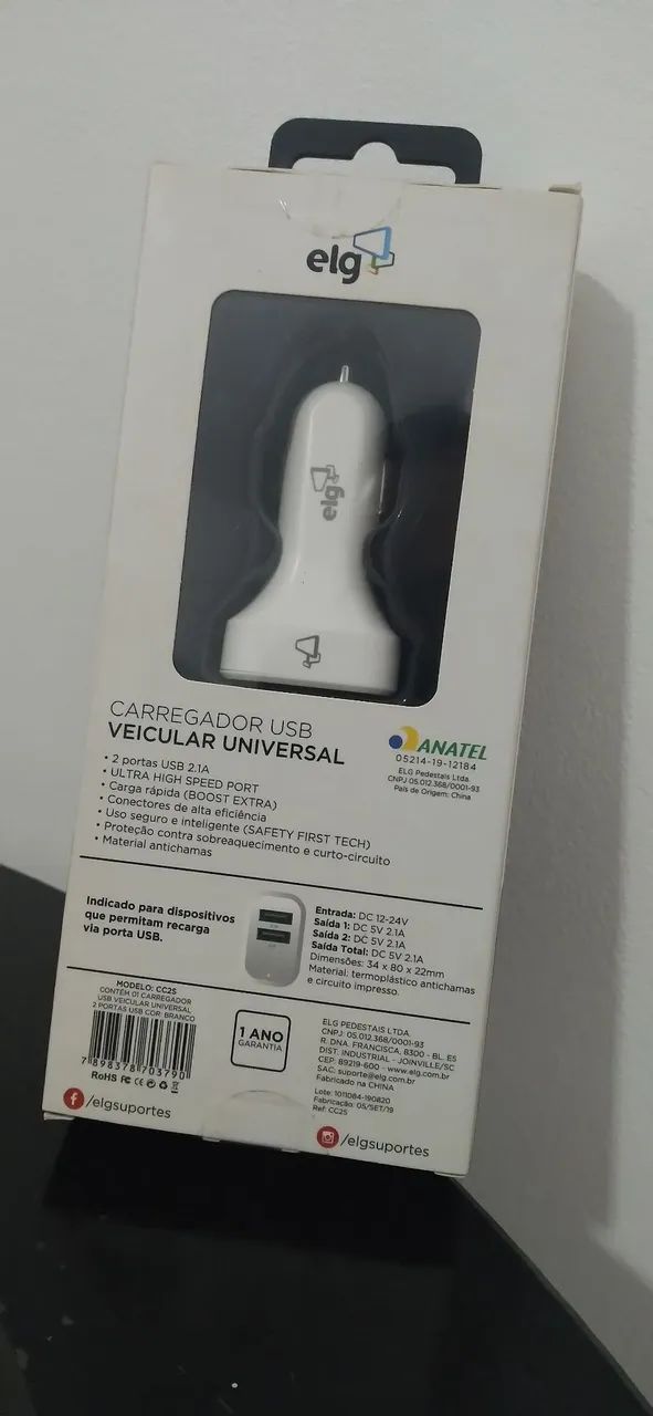 Carregador USB veicular universal  - Foto 2