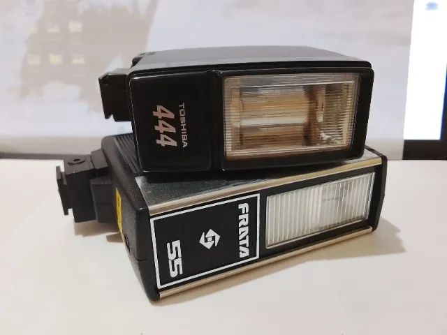 Combo vintage FLASH analógicos para coleção ou decoração sem Garantia  - Foto 3