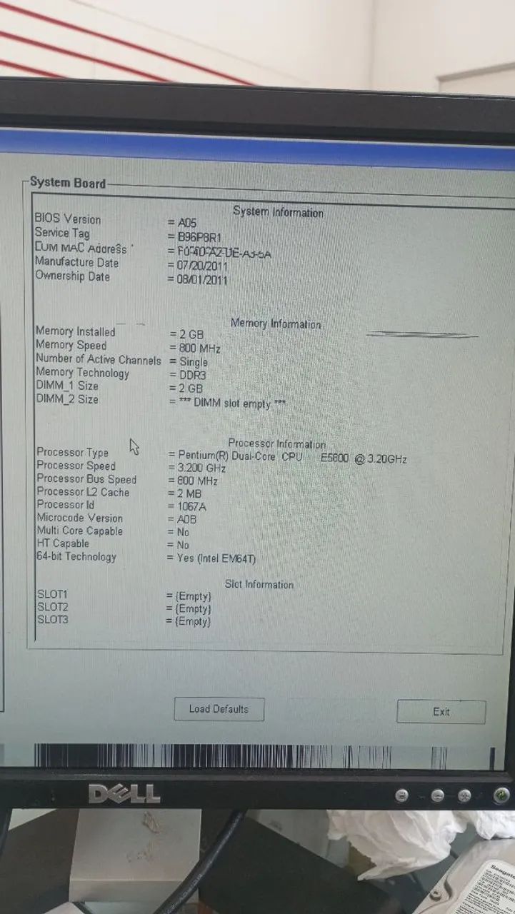 Placa CPU OpitPlex 380 com Processador Core2 Duo - Foto 2