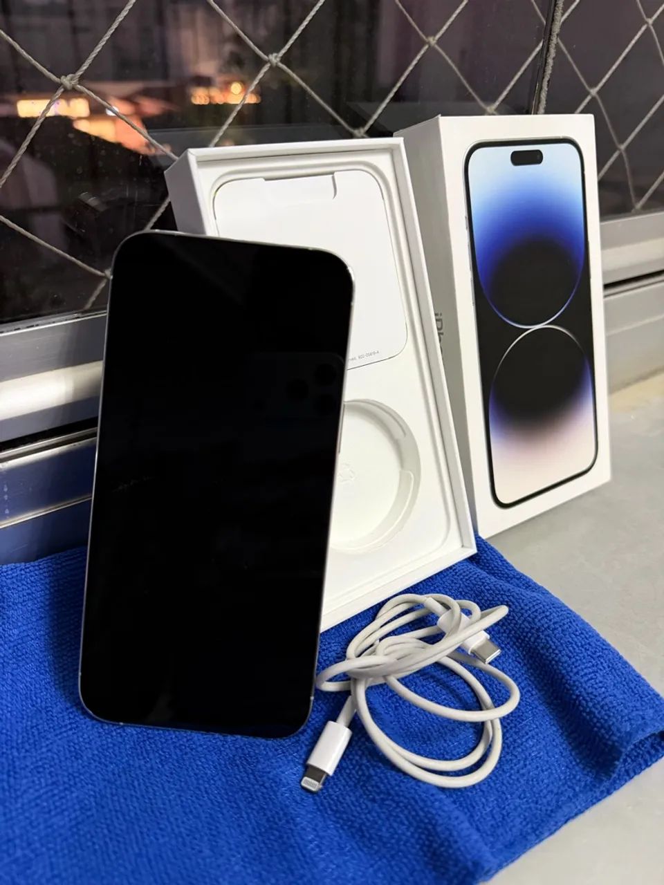 iPhone 14 Pro Max 128 GB ? Prata | Excelente estado!