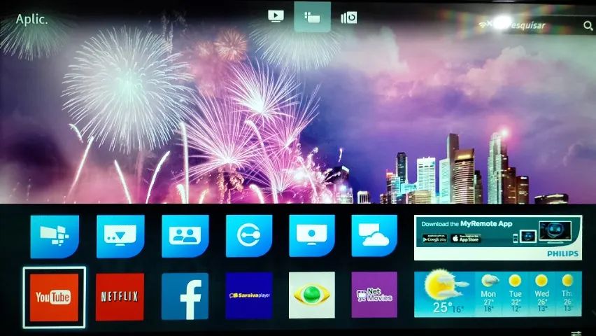 TV Phillips smart de 43 polegadas  - Foto 2