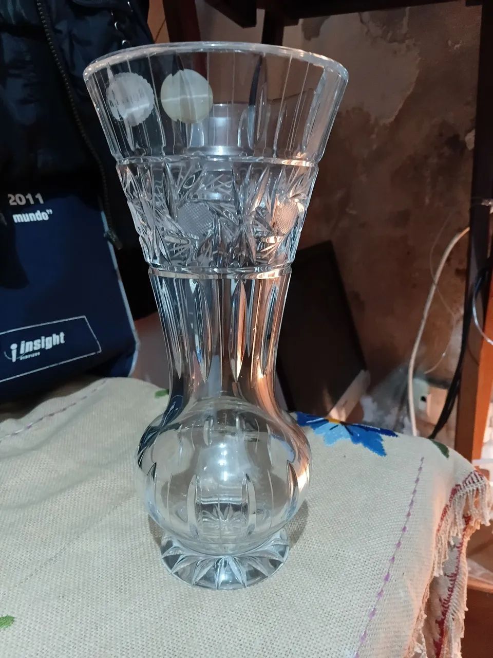 Vaso de cristal 