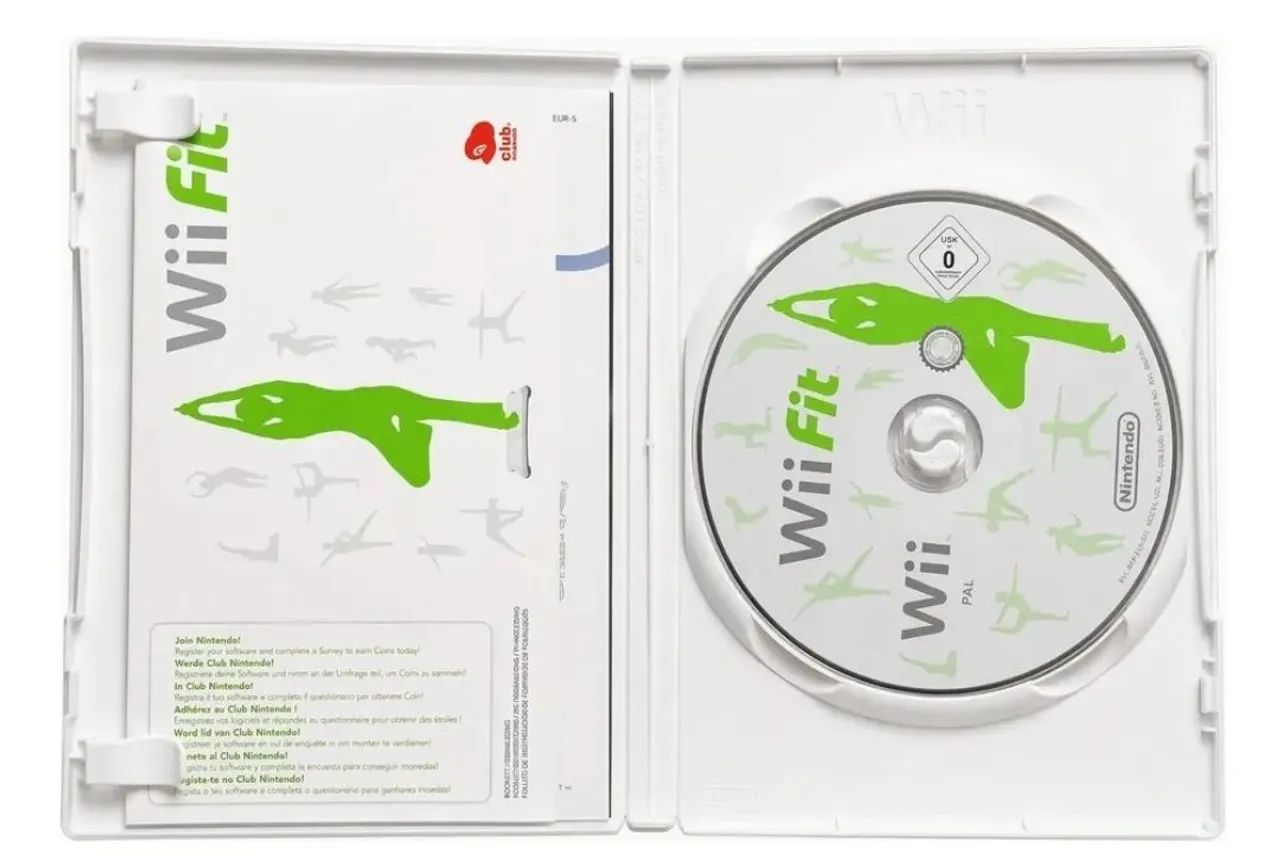 Wii Fit Europeu Para Nintendo Wii Completo - Jogos de Vídeo Game