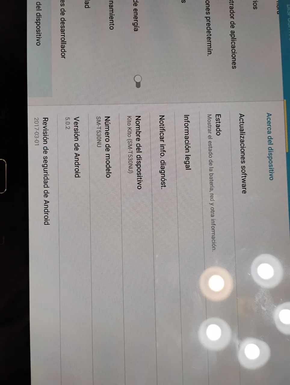 Tablet Samsung Tab4 - Foto 5