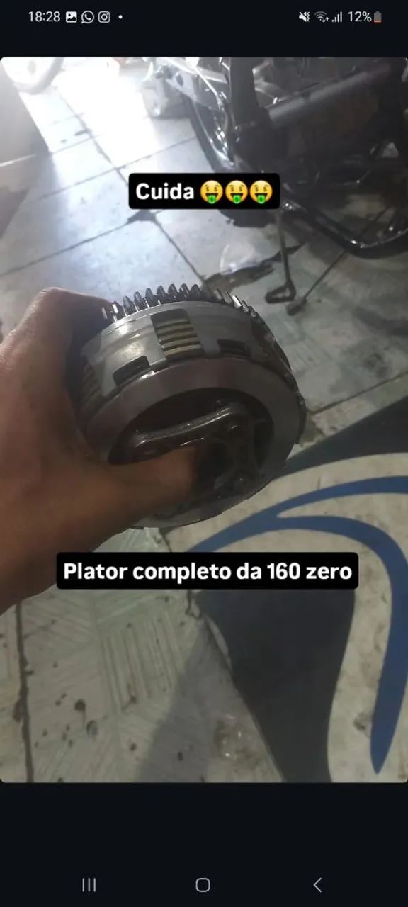 Vendo peças do motor da fan 160 original honda  - Foto 4