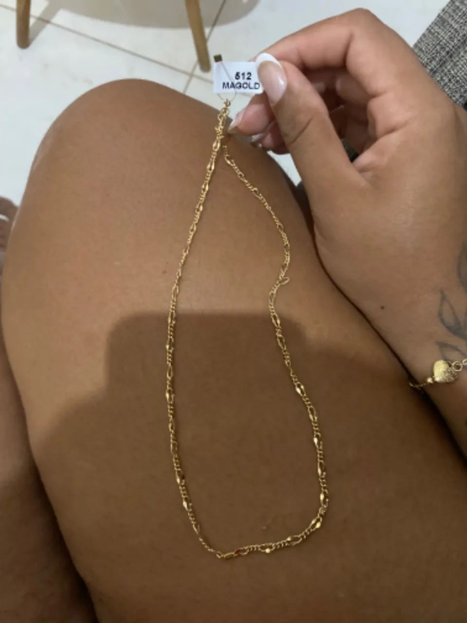 Cordão magold metade do valor 