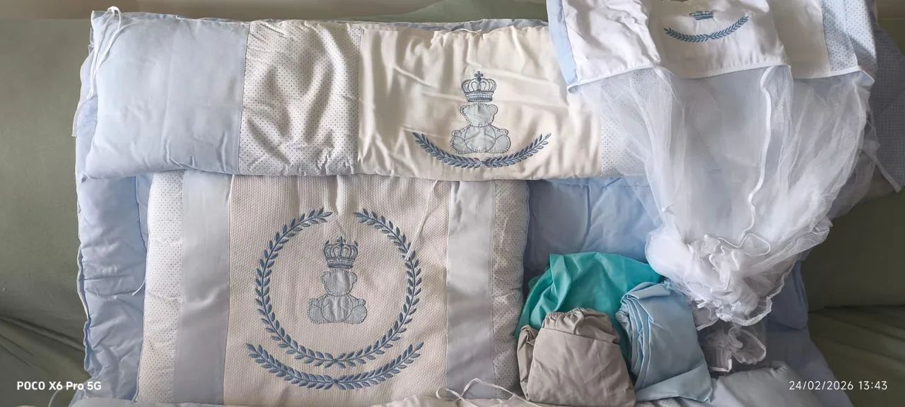 Kit berço infantil Masculino  - Foto 3