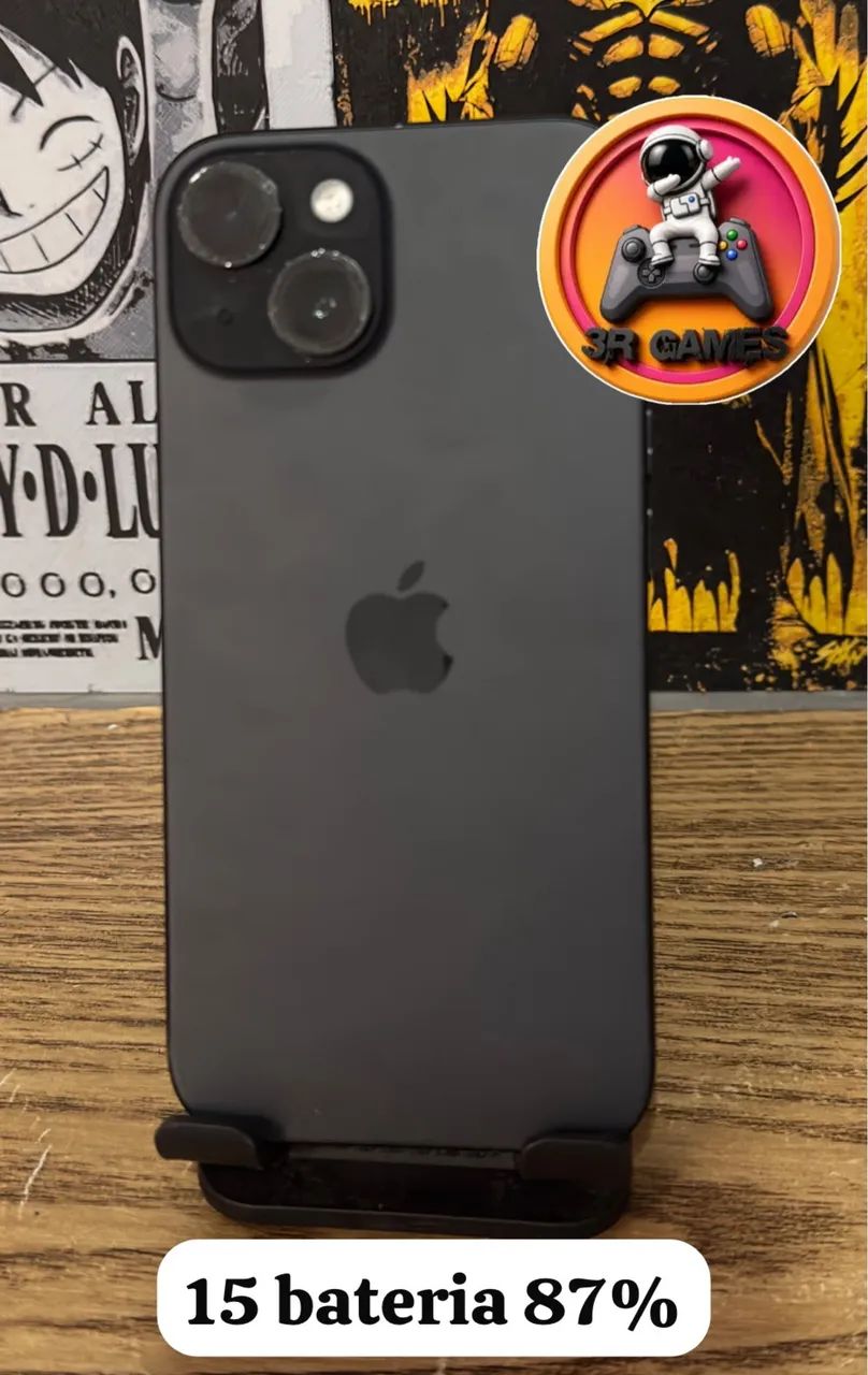 iPhone 15 bateria 87% avaliamos trocas 