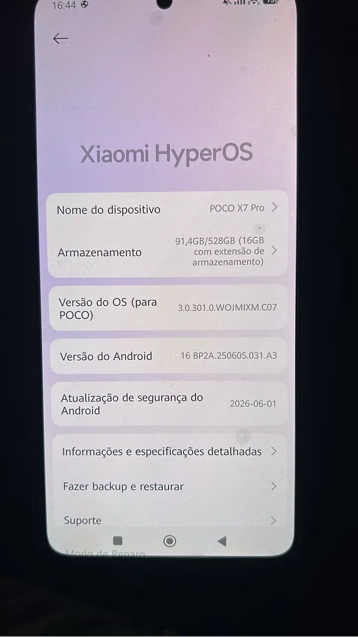 POCO x7 PRO 5g 528G SEMI NOVO - Foto 3