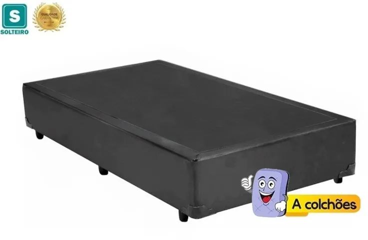 Cama Base Box Solteiro 88x188x28 - Foto 2