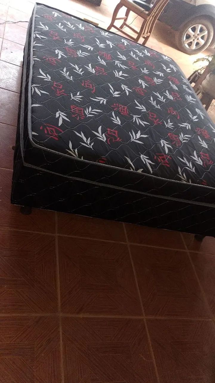 Vendo essa cama  box casal.nova - Foto 4