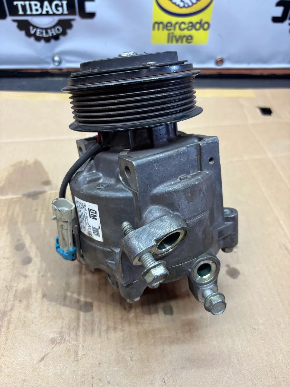 Compressor ar condicionado Tracker 1.8 2016 - Foto 4
