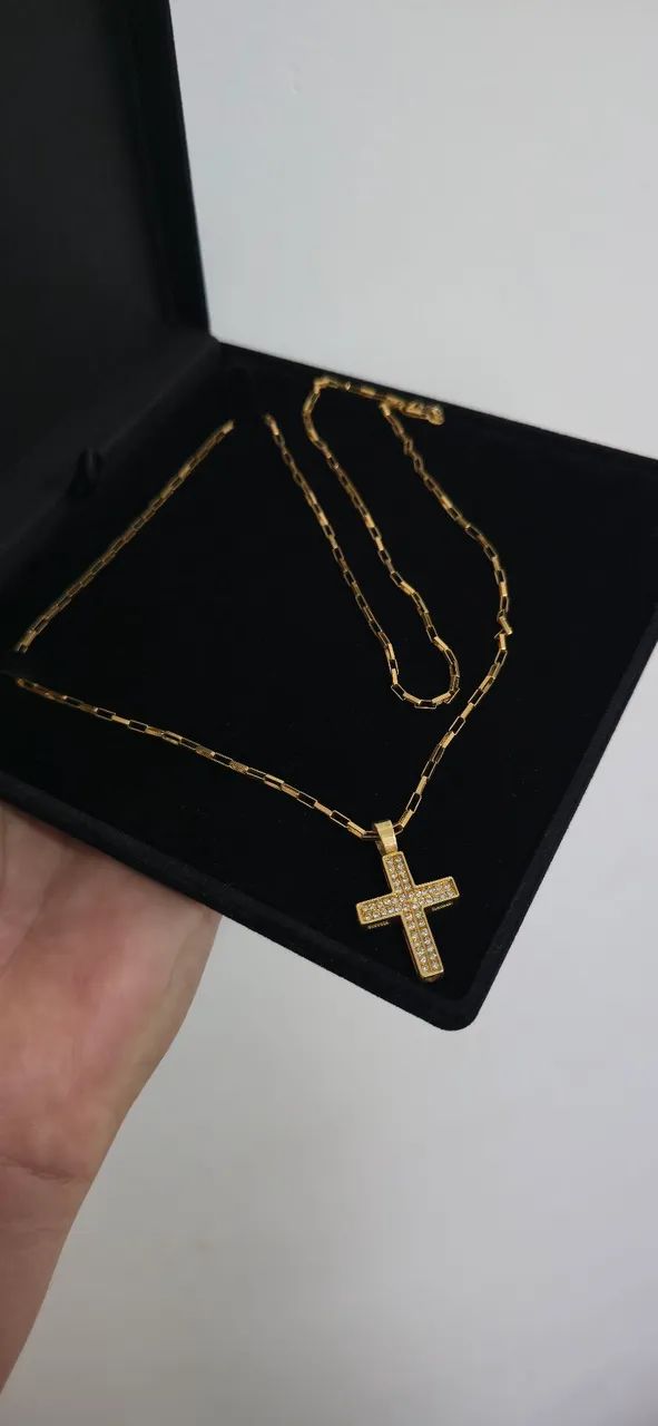 Cordão de ouro maciço 10g - Foto 4