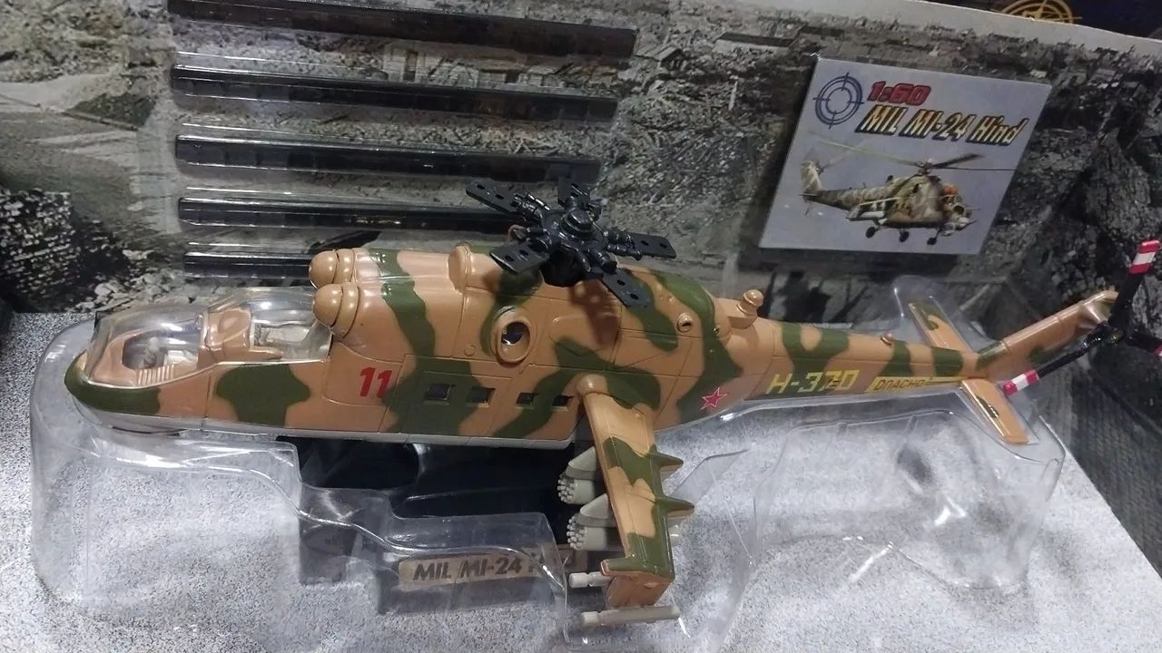Miniatura helicooteros combate 