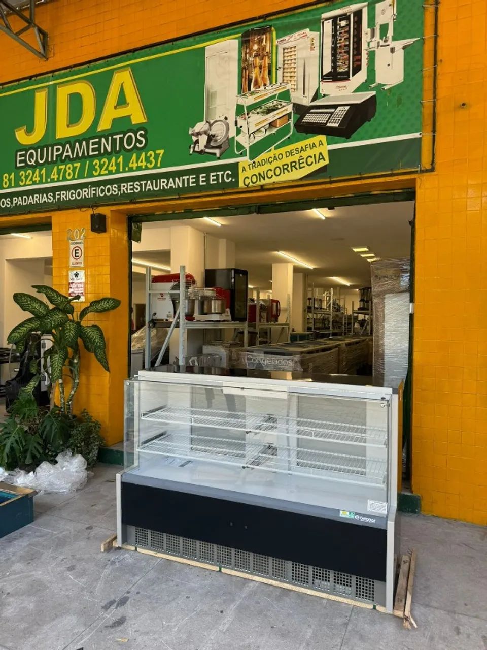 Balcão refrigerado marca gelopar -para frios e laticínios -ar forçado 