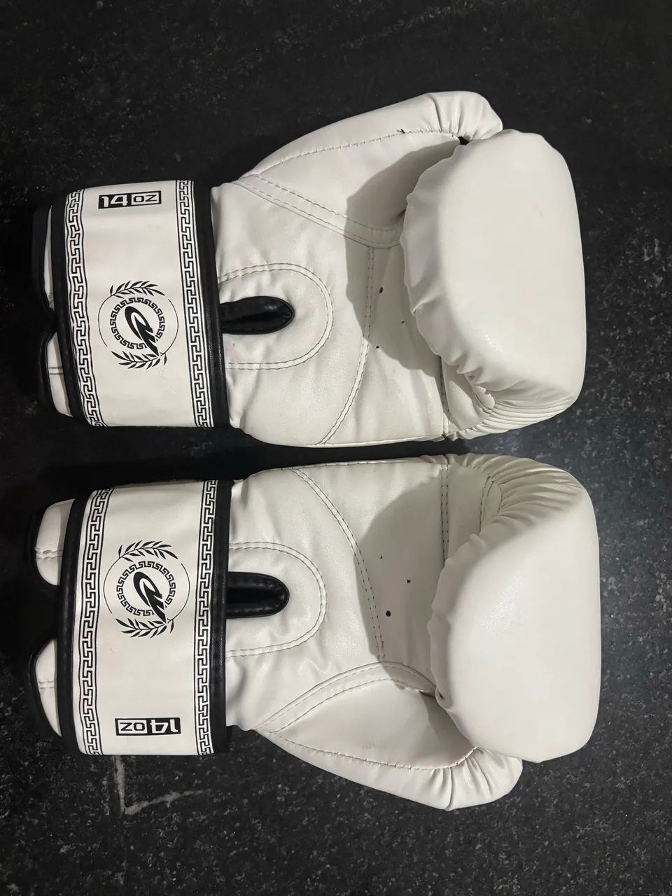 Luva e caneleira de box, kickboxing acompanha faixa de 5m 
