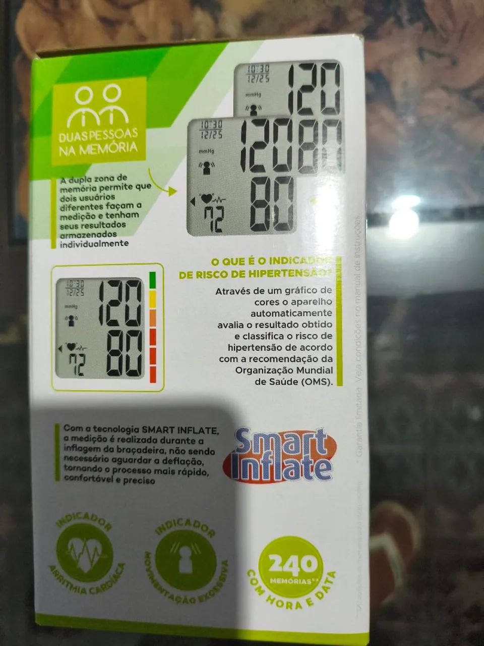 Aparelho de pressão digital automático de braço - Foto 3