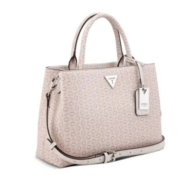 GUESS JILLIAN SATCHEL PINK<br>BAG SV189506 JILLIAN SATCHEL PINK