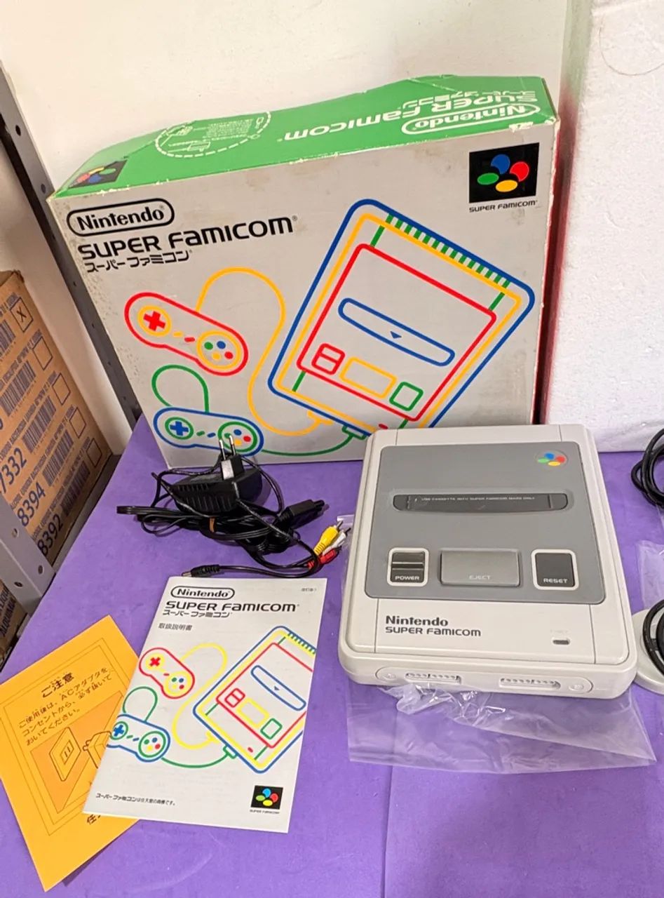 Console super famicom nintendo serial batendo - Foto 3