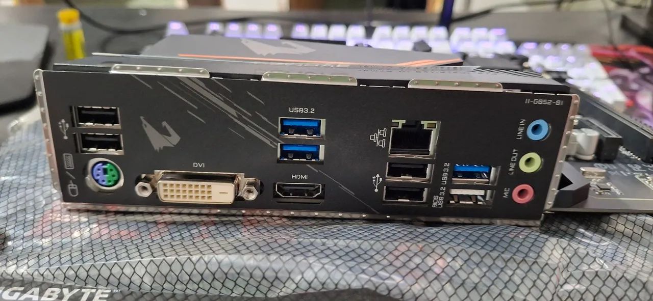 PLACA MÃE B550M AORUS ELITE (NOVO) - Foto 2